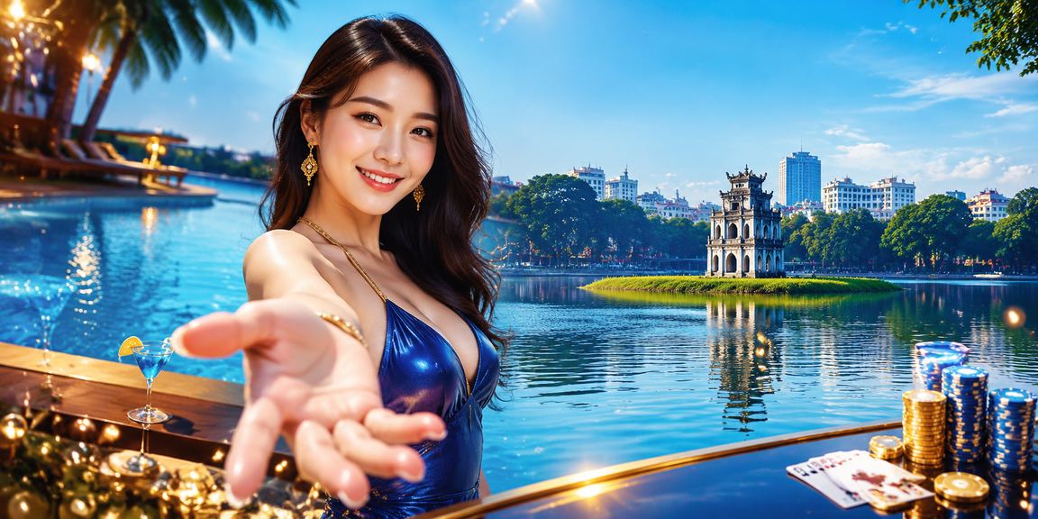 Lễ hội giải trí casino sôi động tại Hà Nội với ánh đèn lung linh và không khí jackpot hấp dẫn