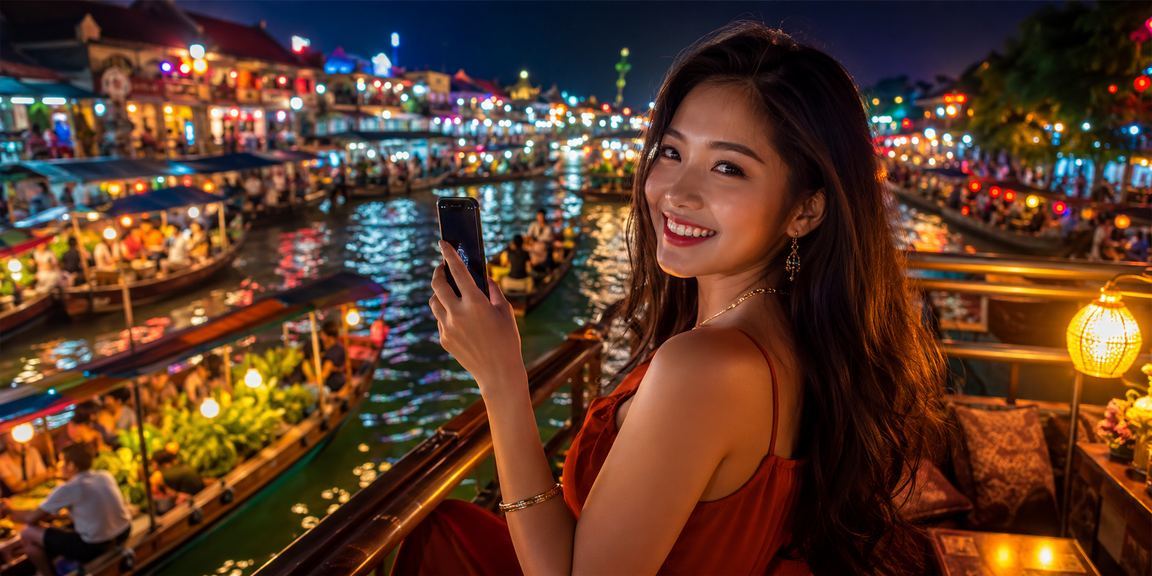 Người dùng Hà Nội trải nghiệm casino trực tuyến tại chợ đêm qua thiết bị di động