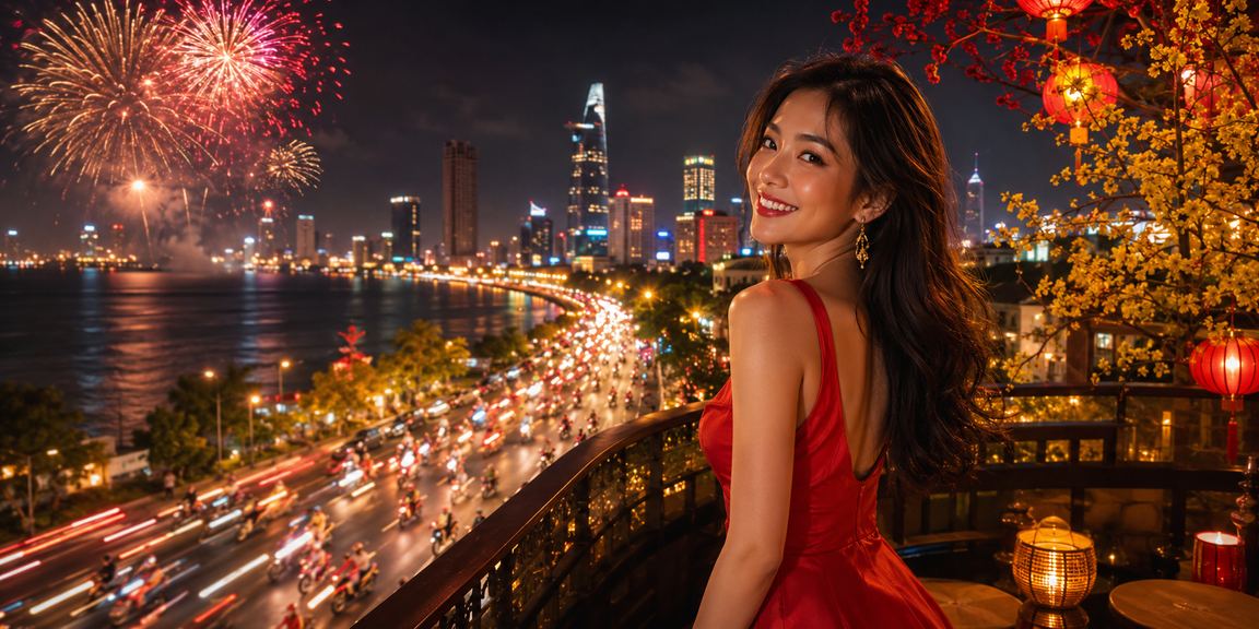Không gian casino sôi động tại Việt Nam với ánh đèn neon và trò chơi trực tuyến hấp dẫn